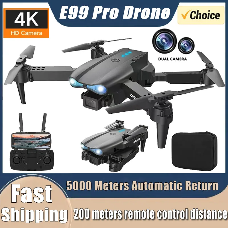 Drone Camera Wide Angle - Novo drone e99pro rc 4k professinal