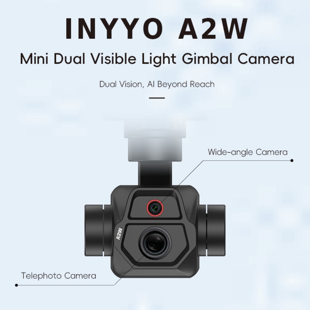 Drone Camera Vlog - Câmera Gimbal NCZOBOE 5MP Ultra Leve