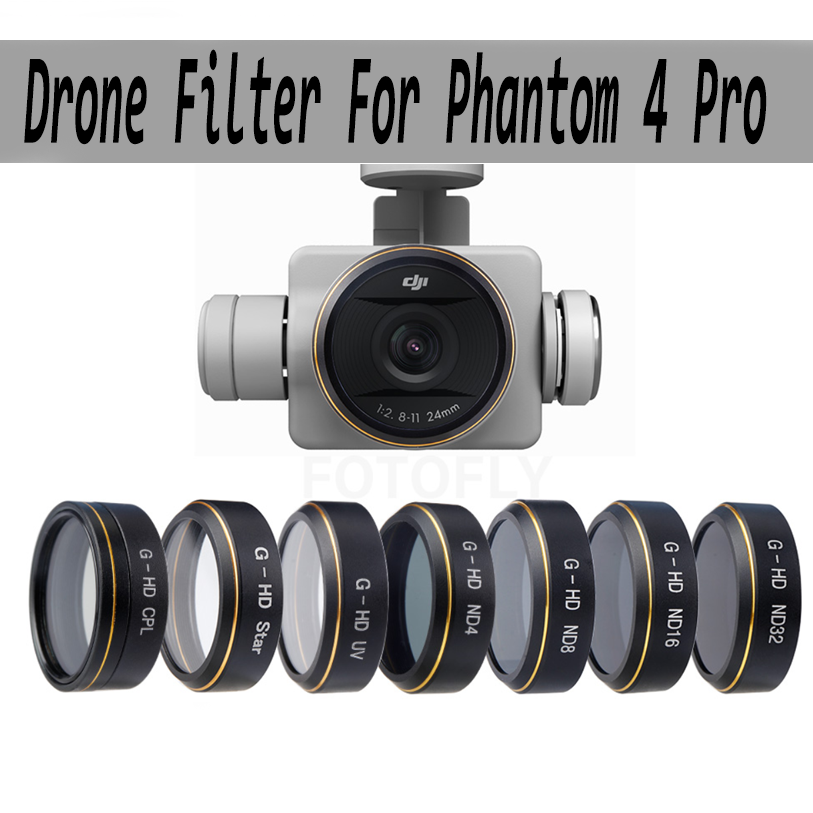 Drone Camera Filter - Zangão filtro para fantasma 4 pro
