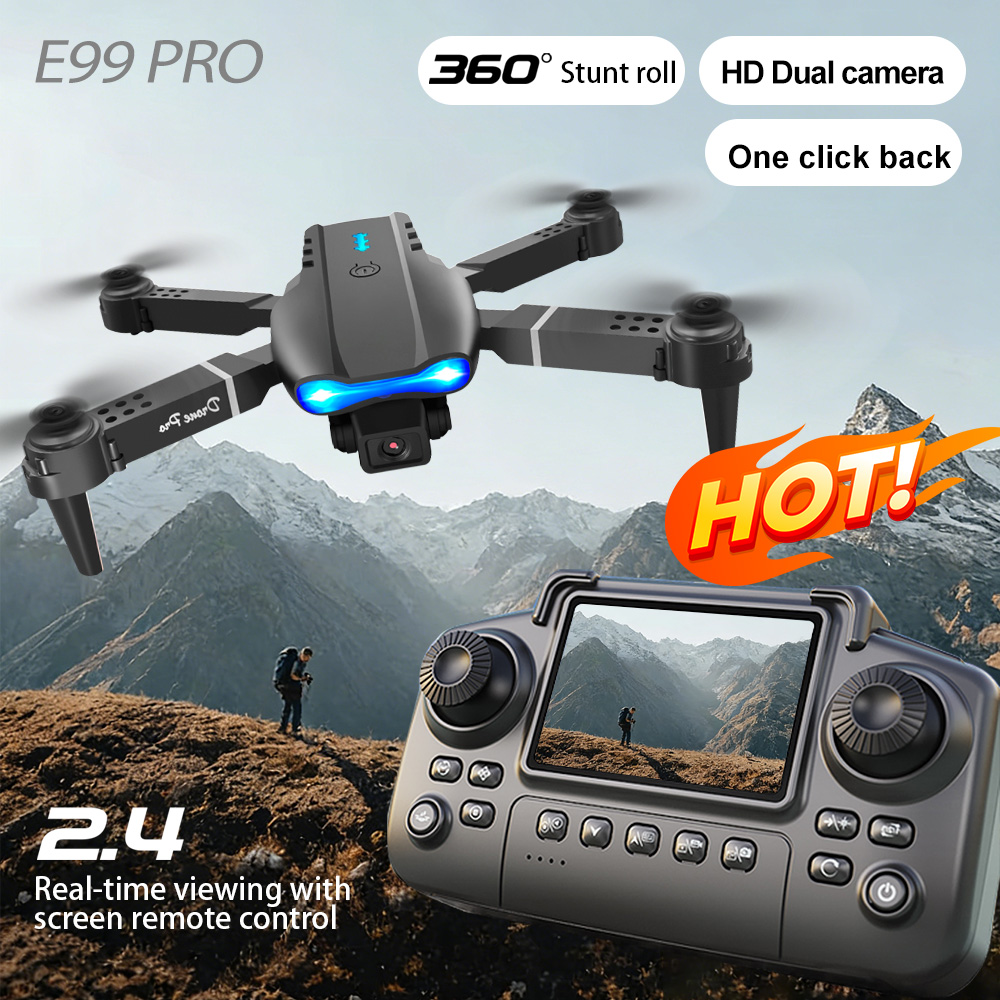Drone Camera Lens - Drone Aéreo com Lente Dupla, Fotografia