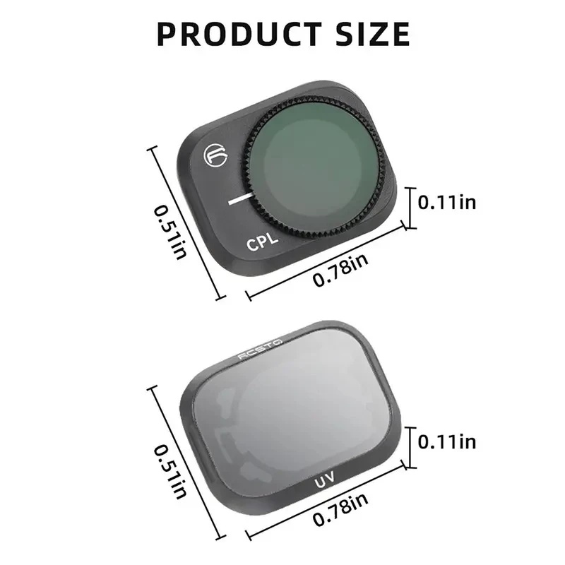 Drone Camera Filter - Filtro DIY para Drone DJI Mini