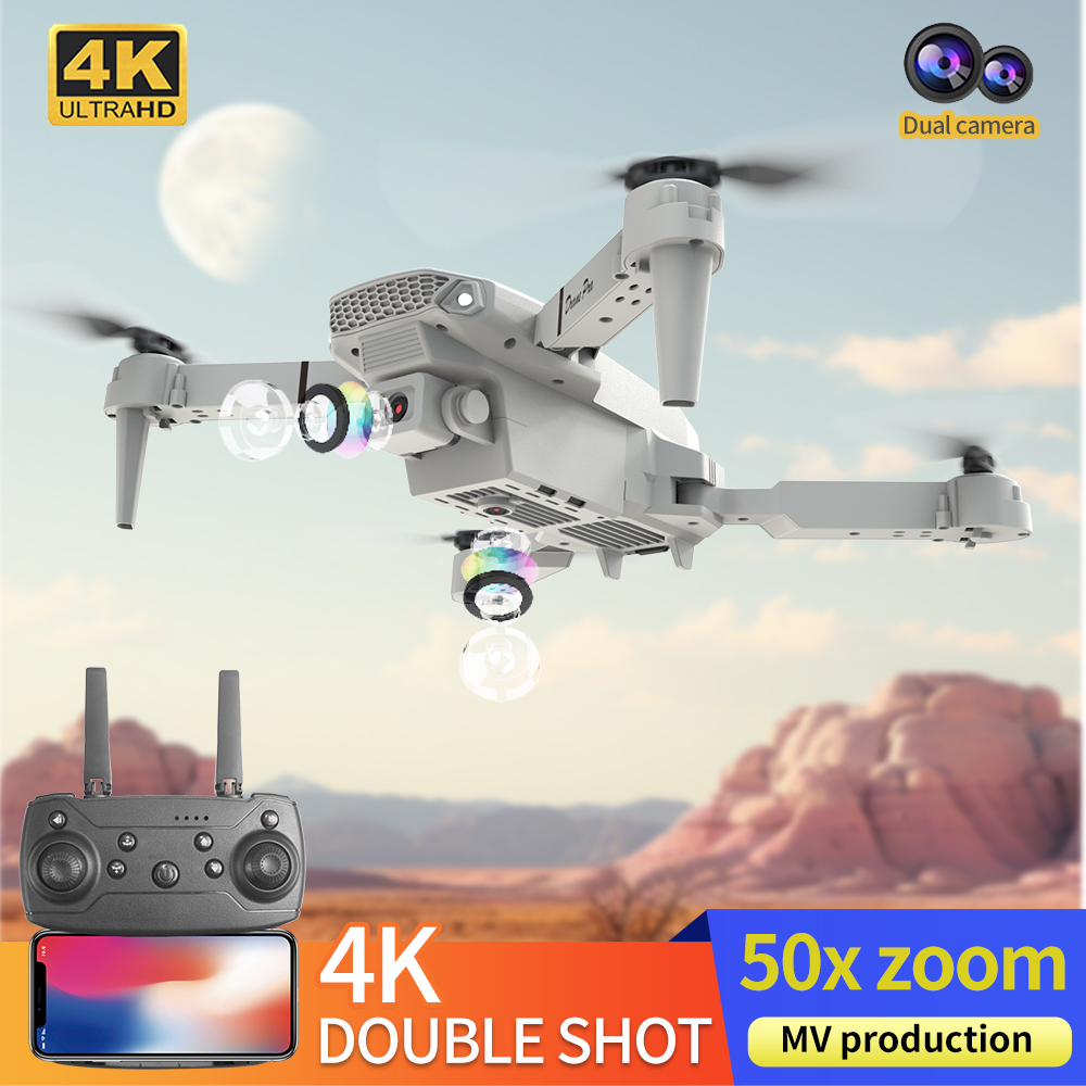 2026 NOVO E88 Drone RC Profiss - Drone Camera Night Vision avaliação e preço