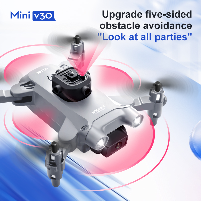Mini drone v30 wifi fpv com câ - Drone Camera Lens avaliação e preço