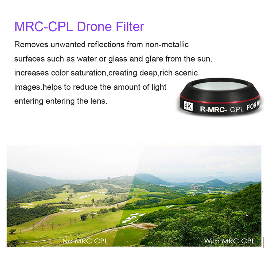 Filtro do zangão para mavic pr - Drone Camera Filter avaliação e preço