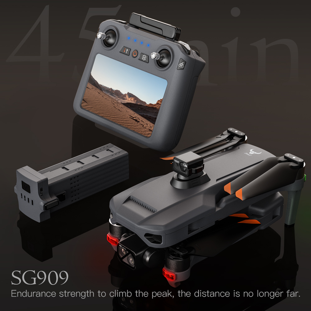 Drone Teeggi SG909 MAX GPS com - Drone Camera With Gimbal avaliação e preço