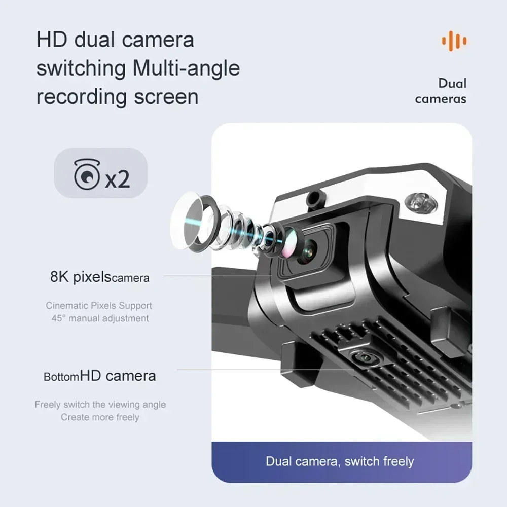 Drone G6 Pro com Câmera Dupla  - Drone Camera Mount avaliação e preço