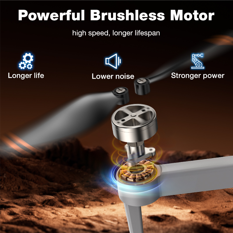 NOVO Drone L017 Pro Brushless  - Drone Camera Mount avaliação e preço