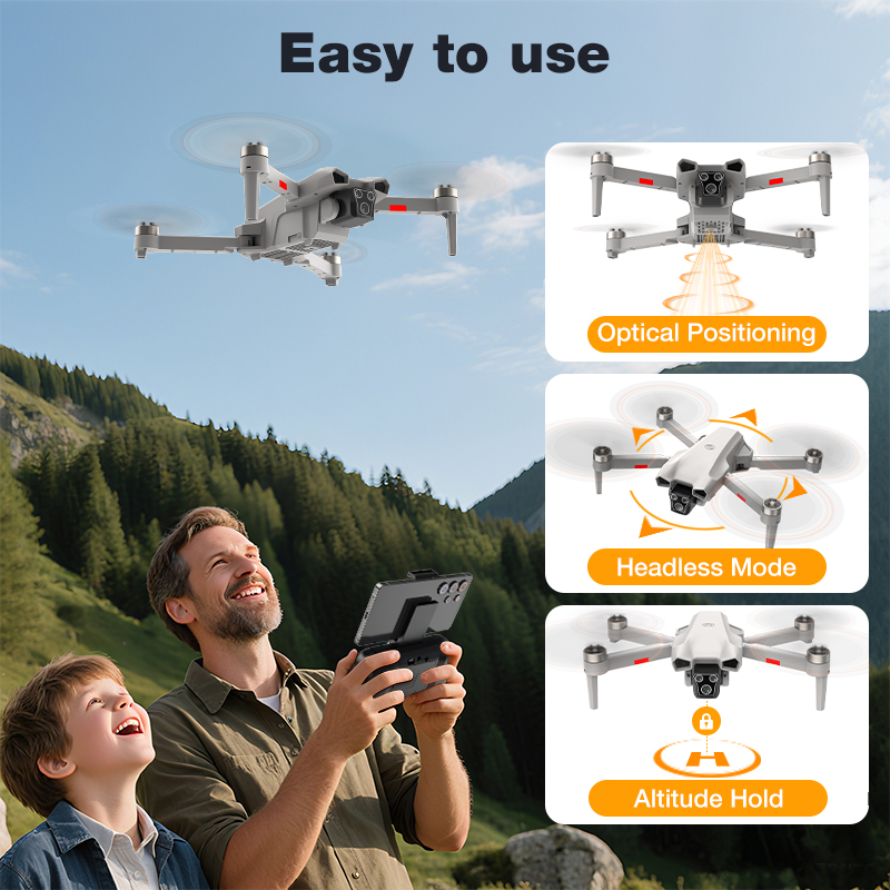 NOVO Drone L017 Pro Brushless  - Drone Camera Mount avaliação e preço