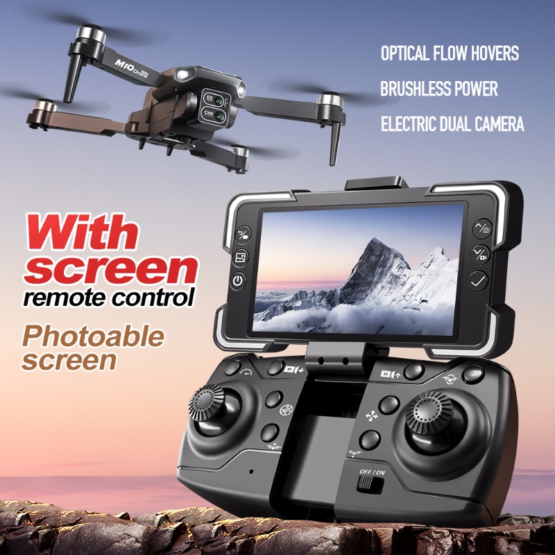 Drone com Câmera M10, Controle - Drone Camera Lens avaliação e preço